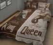 Elephant King Queen Style Quilt Bed Set