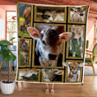 Cow Brown Swiss Cows Quilt