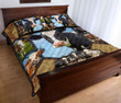 Cow Pattern Style Quilt Bed Set