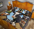 Cow Pattern Style Quilt Bed Set