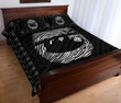 Sloth Fingerprint Style Quilt Bed Set