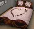 Sloth Heart Colorfull Style Quilt Bed Set