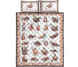 Sloth Pattern Style Quilt Bed Set