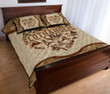 Sloth Aholic Heart Quilt Bed Set