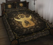Sloth Gold Quilt Bed Set