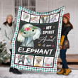 Elephant Sherpa Blanket 14