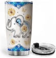 Elephant Tumbler - Cute Elephant Tumbler Cup 20oz 30oz