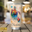 Turtle To My Daughter Personalized Stainless Steel Tumbler
