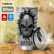 Skull Personalized Stainless Steel Tumbler