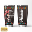 Sugar Skull Personalized Stainless Steel Tumbler