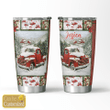 Red Truck Personalized Stainless Steel Tumbler