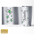 Sea Turtle Jewelry Style Green Personalized Stainless Steel Tumbler