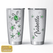 Sea Turtle Jewelry Style Green Personalized Stainless Steel Tumbler