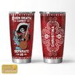Skull Couple Personalized Stainless Steel Tumbler