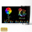LGBT Sunflower Personalized Stainless Steel Tumbler