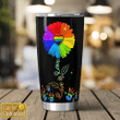 LGBT Sunflower Personalized Stainless Steel Tumbler