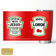 Jesus Catch Up Personalized Stainless Steel Tumbler