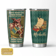 Dragon Books Vintage Personalized Stainless Steel Tumbler