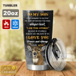 Deer To My Son Personalized Stainless Steel Tumbler