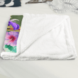 Flower Best Watercolor Bird Quilt - Sherpa Blanket