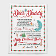 Dear Daddy From Baby Bump Very Soon My Life Will Start Quilt - Sherpa Blanket