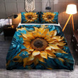 Sunflower Quilt Bedding Set 89