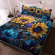 Sunflower Quilt Bedding Set 189