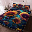 Sunflower Quilt Bedding Set 244