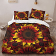 Sunflower Bedding Set - Sunflower Duvet Cover & Pillow Case