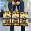 Sloth Sunflower Travel Bag