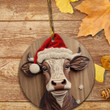 Cow Christmas Ornament 30