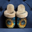 Sunflower House Slipper Shoes 43