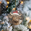 Cow Christmas Ornament 68