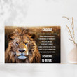 Lion Canvas/Poster