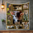 Cow Brown Swiss Cows Quilt