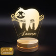 Sloth Custom 3D Led Lamp