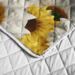 Sunflower Quilt Bedding Set - Quilt Bedding Set For Sunflower Lovers