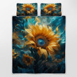 Sunflower Quilt Bedding Set 98