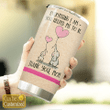 Mother Elephant Personalized Stainless Steel Tumbler