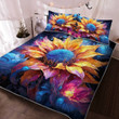 Sunflower Quilt Bedding Set 158