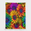 Sunflower Sherpa Blanket - Blanket For Sunflower Lovers