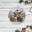 Cow Christmas Ornament 37