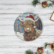 Cow Christmas Ornament 51