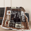 Coffee Blanket Quilt - Sherpa Blanket