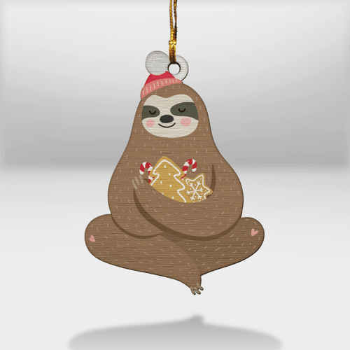 Sloth Christmas Ornament - Christmas Decoration Sloths