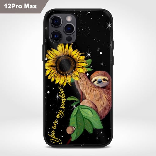 Sloth Sunflower Phonecase For Iphone Samsung