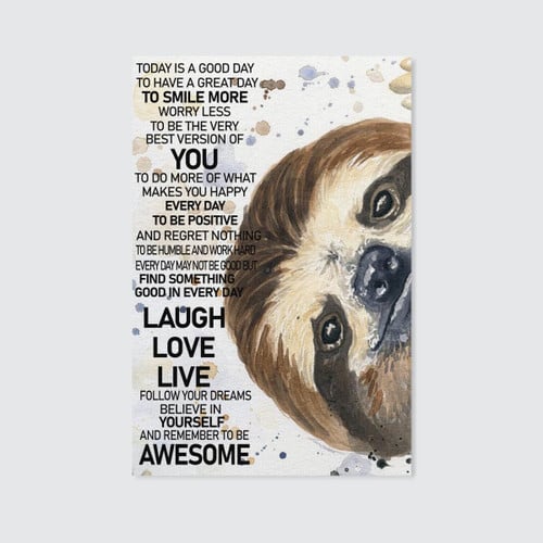 Sloth Canvas