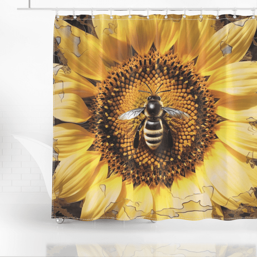 Bee Shower Curtain 6