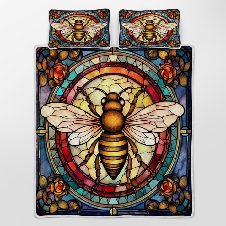 Bee Quilt Bedding Set 127
