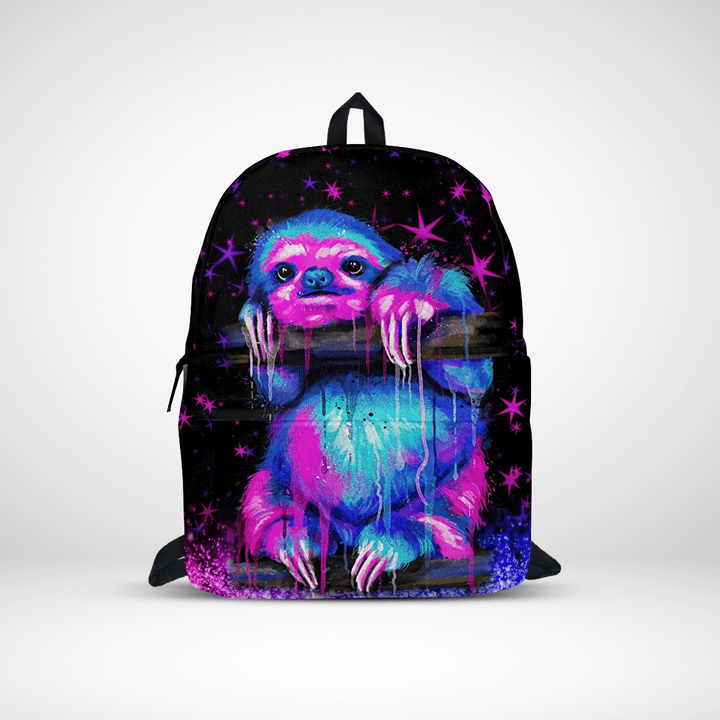 Sloth Art Backpack